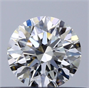 Diamante Natural 0.41 quilates, Redondo , Color H, claridad VVS2 y certificado GIA