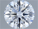 Del inventario de diamantes de laboratorio, 1.02 quilates, Redondo , Color D, claridad VS1 y certificado IGI