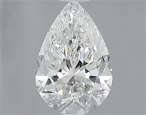 Foto Diamante Natural 0.90 quilates, De pera , Color F, claridad VVS1 y certificado GIA de
