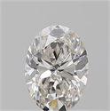 Diamante Natural 0.90 quilates, Ovalado , Color H, claridad VS2 y certificado GIA