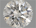 Natural Diamond 0.70 Carats, Round with Excellent Cut, E Color, SI2 Clarity and Certified by IGI
