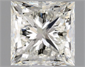 Natural Diamond 1.01 Carats, Princess with  Cut, J Color, VS2 Clarity and Certified by GIA
