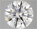 Del inventario de diamantes de laboratorio, 2.05 quilates, Redondo , Color F, claridad VVS2 y certificado IGI