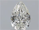 Natural Diamond 1.00 Carats, Pear with  Cut, H Color, VVS2 Clarity and Certified by GIA
