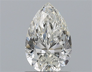Picture of Natural Diamond 1.00 Carats, Pear with  Cut, H Color, VVS2 Clarity and Certified by GIA