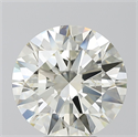 Diamante Natural 5.03 quilates, Redondo , Color M, claridad SI2 y certificado GIA