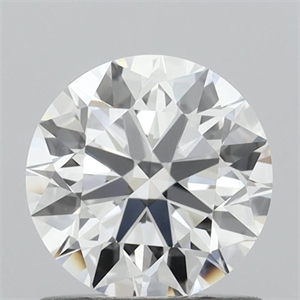 Picture of Lab Grown Diamond 0.96 Carats, Round with Ideal Cut, D Color, VS1 Clarity and Certified by IGI