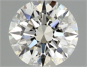 Diamante Natural 0.48 quilates, Redondo , Color I, claridad VS1 y certificado GIA