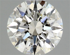 Picture of Natural Diamond 0.48 Carats, Round with Excellent Cut, I Color, VS1 Clarity and Certified by GIA