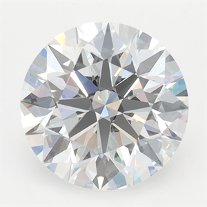 Picture of Lab Grown Diamond 2.03 Carats, Round with Ideal Cut, D Color, IF Clarity and Certified by IGI