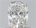 Natural Diamond 0.52 Carats, Cushion with  Cut, G Color, VVS1 Clarity and Certified by GIA