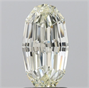 Natural Diamond 1.83 Carats, Oval with  Cut, L Color, SI1 Clarity and Certified by GIA