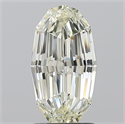 Natural Diamond 1.83 Carats, Oval with  Cut, L Color, SI1 Clarity and Certified by GIA