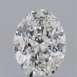 Picture of Natural Diamond 0.40 Carats, Oval with  Cut, E Color, SI1 Clarity and Certified by GIA