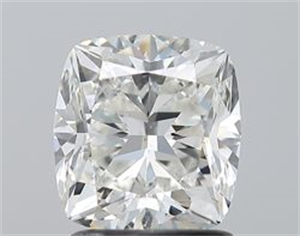 Foto Diamante Natural 1.71 quilates, Del cojín , Color I, claridad SI2 y certificado GIA de
