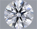 Lab Grown Diamond 0.70 Carats, Round with Ideal Cut, E Color, VS2 Clarity and Certified by IGI