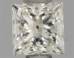 Foto Diamante Natural 0.51 quilates, Princesa , Color J, claridad SI1 y certificado IGI de
