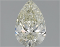 Natural Diamond 1.50 Carats, Pear with  Cut, L Color, SI2 Clarity and Certified by IGI