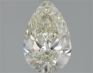 Picture of Natural Diamond 1.50 Carats, Pear with  Cut, L Color, SI2 Clarity and Certified by IGI