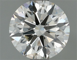 Picture of Natural Diamond 0.70 Carats, Round with Excellent Cut, K Color, VVS2 Clarity and Certified by IGI