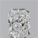 Diamante Natural 0.54 quilates, Radiante , Color H, claridad VVS1 y certificado GIA