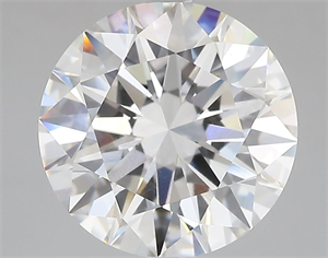 Picture of Lab Grown Diamond 5.02 Carats, Round with Ideal Cut, E Color, VVS2 Clarity and Certified by IGI