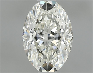 Picture of Natural Diamond 0.74 Carats, Oval with  Cut, K Color, VS1 Clarity and Certified by GIA