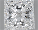 Diamante Natural 1.52 quilates, Princesa , Color E, claridad SI2 y certificado GIA