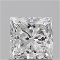 Diamante Natural 0.90 quilates, Princesa , Color G, claridad VS2 y certificado GIA