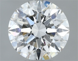 Picture of Natural Diamond 0.70 Carats, Round with Excellent Cut, I Color, VVS1 Clarity and Certified by GIA