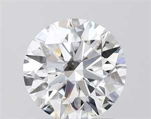 Picture of Lab Grown Diamond 1.37 Carats, Round with Ideal Cut, D Color, VS1 Clarity and Certified by IGI