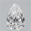 Diamante Natural 0.70 quilates, De pera , Color D, claridad VS1 y certificado GIA