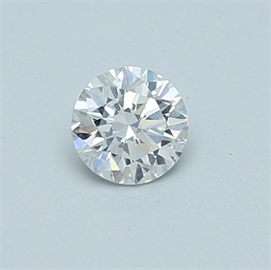 Foto Diamante Natural 0.40 quilates, Redondo , Color F, claridad SI2 y certificado GIA de