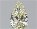 Diamante Natural 0.37 quilates, De pera , Color N, claridad VS1 y certificado GIA