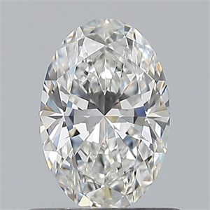 Picture of Natural Diamond 0.61 Carats, Oval with  Cut, F Color, VVS1 Clarity and Certified by GIA