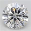 Lab Grown Diamond 1.27 Carats, Round with Ideal Cut, F Color, VS1 Clarity and Certified by IGI