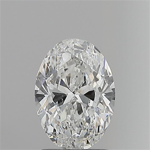 Picture of Natural Diamond 1.50 Carats, Oval with  Cut, D Color, SI1 Clarity and Certified by GIA