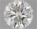Natural Diamond 0.70 Carats, Round with Excellent Cut, J Color, VVS2 Clarity and Certified by GIA