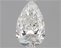 Natural Diamond 0.40 Carats, Pear with  Cut, F Color, VVS1 Clarity and Certified by GIA