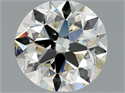Natural Diamond 1.02 Carats, Round with Very Good Cut, I Color, SI2 Clarity and Certified by IGI