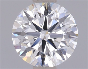Picture of Lab Grown Diamond 1.00 Carats, Round with Ideal Cut, D Color, VVS1 Clarity and Certified by IGI