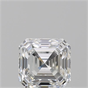 Natural Diamond 1.02 Carats, Asscher with  Cut, G Color, VS2 Clarity and Certified by GIA