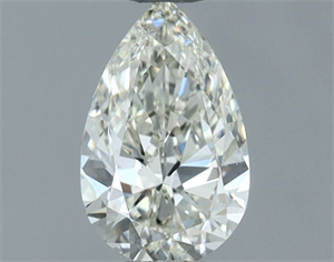 Picture of Natural Diamond 0.50 Carats, Pear with  Cut, H Color, VVS1 Clarity and Certified by IGI
