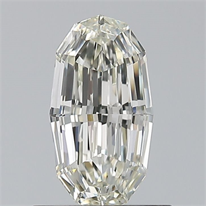 Picture of Natural Diamond 0.75 Carats, Oval with  Cut, K Color, VS2 Clarity and Certified by GIA