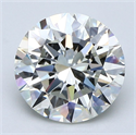 Diamante Natural 3.01 quilates, Redondo , Color J, claridad VS1 y certificado GIA