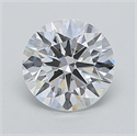 Del inventario de diamantes de laboratorio, 1.03 quilates, Redondo , Color D, claridad VS2 y certificado IGI