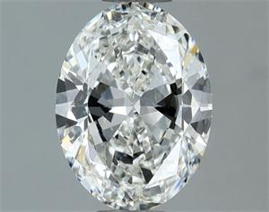 Picture of Natural Diamond 1.20 Carats, Oval with  Cut, G Color, VVS2 Clarity and Certified by IGI