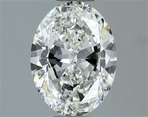 Picture of Natural Diamond 1.20 Carats, Oval with  Cut, G Color, VVS2 Clarity and Certified by IGI