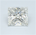 Natural Diamond 1.70 Carats, Princess with  Cut, G Color, VS2 Clarity and Certified by GIA