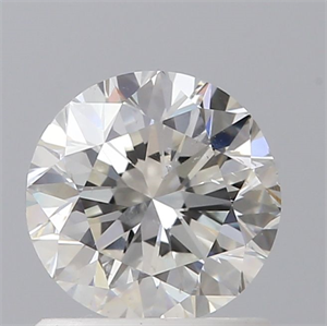 Foto Diamante Natural 0.90 quilates, Redondo , Color H, claridad SI1 y certificado GIA de